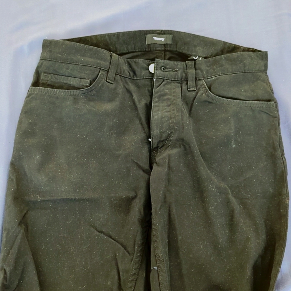 THEORY 5 pocket raffi cotton pants